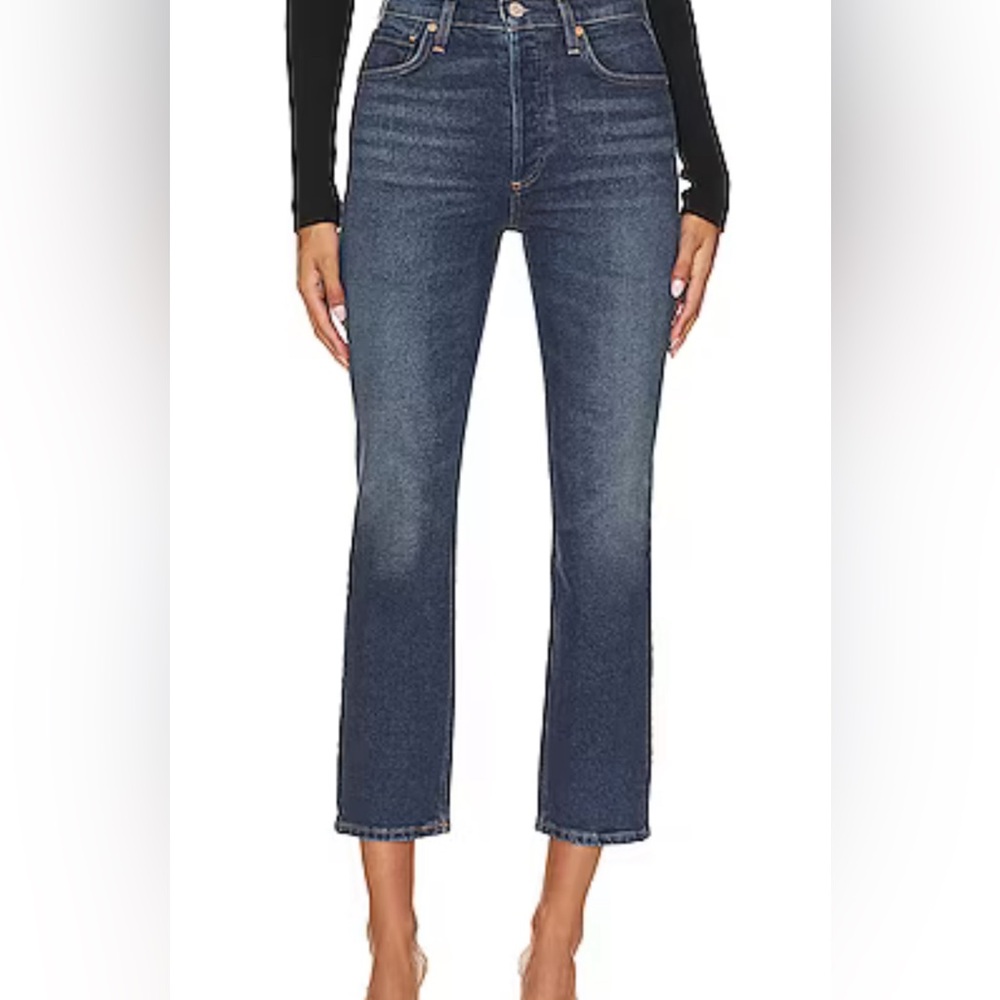 MOTHER cropped jeans